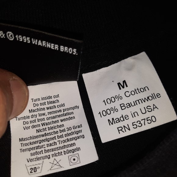 Vintage wb road runner single stitch t Shirt Sz m - Picture 3 of 4